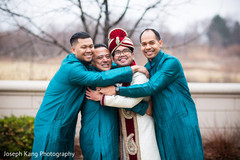 Grooms with groomsmen Grooms with groomsmen