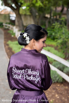 Bridal robe Bridal robe