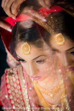 Fantastic capture of indian bride getting ready. Fantastic capture of indian bride getting ready.