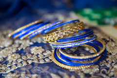 Blue and gold bangles Blue and gold bangles