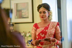 Bengali bride touching moment. Bengali bride touching moment.