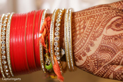 Lovely red and gold bangles Lovely red and gold bangles