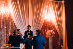 Cheers for the new couple