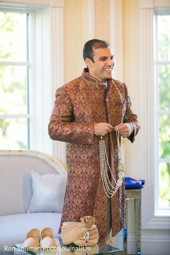 Indian groom getting ready to say I do. Indian groom getting ready to say I do.