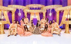 Perfect bridal party portrait Perfect bridal party portrait