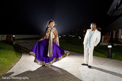 Indian couple outdoor photography before sangeet ceremony Indian couple outdoor photography before sangeet ceremony