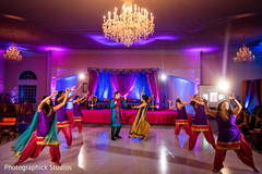 Sangeet colorful choreography. indian sangeet,indian pre-wedding celebrations,choreography