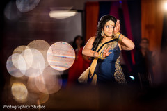 Bride's choreography for sangeet celebreation. indian sangeet,indian pre-wedding celebrations,indian bride