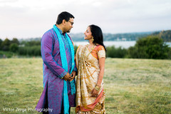 Indian sweethearts. indian bride,indian groom,outdoor photography