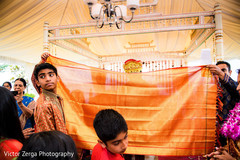 Indian groom ready to see his bride. indian wedding ceremony,indian wedding first look