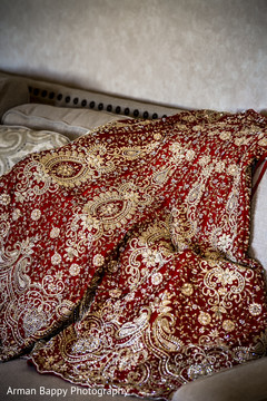 Amazing red and gold lengha Amazing red and gold lengha