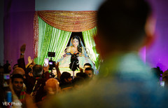 Indian bride arriving at mehndi party Indian bride arriving at mehndi party