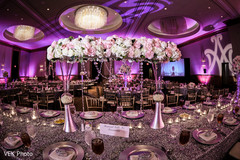 Lovely flower decor at indian wedding reception Lovely flower decor at indian wedding reception