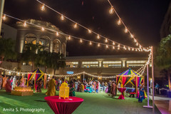 Outdoor sangeet celebration. Outdoor sangeet celebration.
