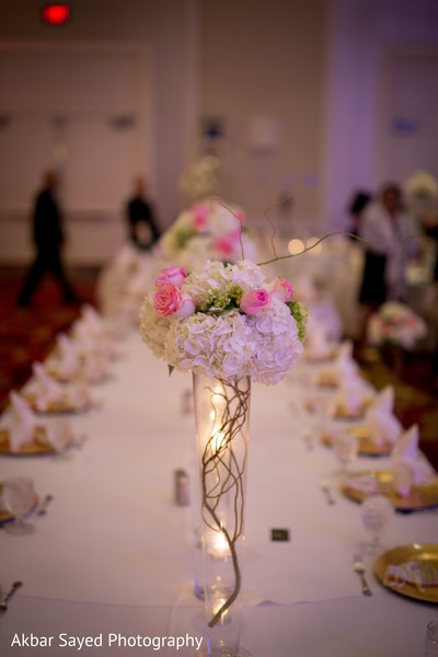 Lovely floral centerpieces
