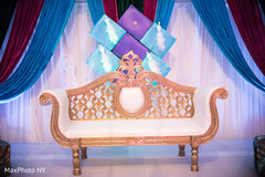 Lovely sangeet stage decor. Lovely sangeet stage decor.