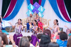 Bollywood style dance. Bollywood style dance.