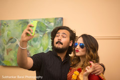 Fun bride selfie portrait. Fun bride selfie portrait.