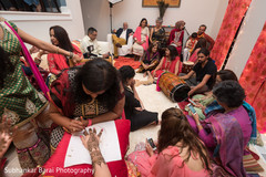 Intimate mehndi party. Intimate mehndi party.