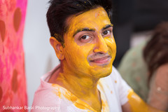 Groom's haldi. Groom's haldi.