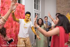 Fun groom's haldi. Fun groom's haldi.