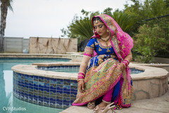 Enchanting sikh bride. indian bride,sikh bride fashion,indian bridal hair and makeup