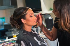 Bridal makeup session. indian bride,indian bride hair and makeup,makeup artist