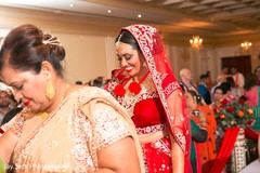 Bride ready walking towards the mandap. indian bride,indian wedding ceremony,indian wedding photography