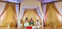 Indian bride parents at sangeet ceremony Indian bride parents at sangeet ceremony