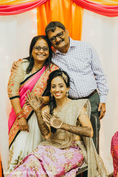 Maharani with family indian family,indian pre-wedding celebrations