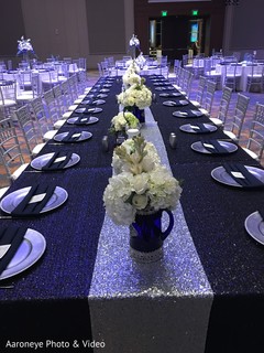 Blue and silver wedding decor outdoor indian wedding decor,indian wedding planning tips,indian wedding design