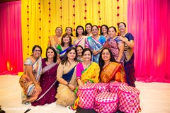 Indian ladies photography at haldi ceremony indian pre-wedding celebrations,garba decoration,indian wedding gallery