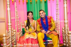 Indian couple photography at garba ceremony bride bangles,garba decoration,indian bride makeup