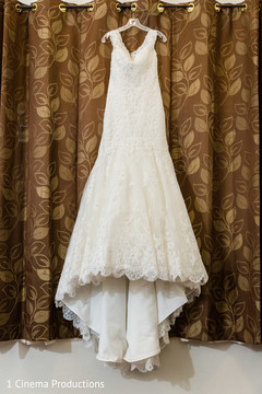 Dreamy white wedding dress. Dreamy white wedding dress.