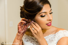 Gorgeous bride ready to say I do. Gorgeous bride ready to say I do.