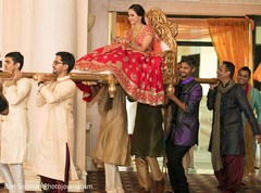 Showstopping indian bride's entrance. Showstopping indian bride's entrance.