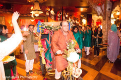 Pakistani bride in a rickshaw. indian weddings,indian sangeet,pakistani bride,rickshaw