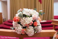 Lovely ceremony floral arrangements. indian christian wedding ceremony,indian wedding floral and decor