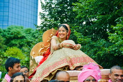 Traditional indian bride entrance. Traditional indian bride entrance.