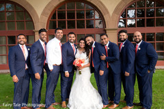 Maharani with groomsmen indian wedding dress,indian groomsmen