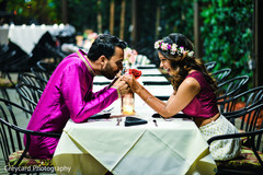 Groom kissing bride's hands Groom kissing bride's hands