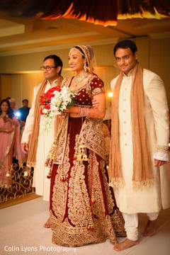 Gorgeous bride walking down the aisle Gorgeous bride walking down the aisle