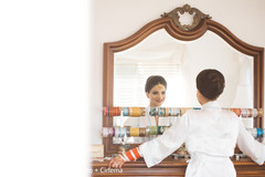 Lovely indian bride photoshoot before wedding ceremony Lovely indian bride photoshoot before wedding ceremony