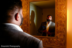 Indian groom getting ready for wedding ceremony Indian groom getting ready for wedding ceremony