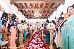 Indian bride walking down the aisle. indian bride,indian groom,indian wedding ceremony,indian wedding photography