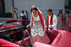 Bride and groom leaving the ceremony. Bride and groom leaving the ceremony.