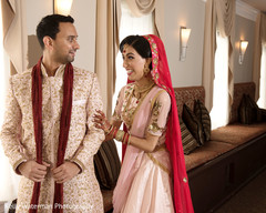 Indian couple first look photography first look photography,indian bride and groom,indian wedding outfits