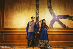 Glamorous Indian couple. indian bride,indian groom,indian pre-wedding fashion,indian wedding portrait