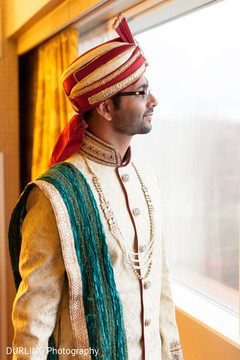 Indian groom ready for wedding ceremony Indian groom ready for wedding ceremony