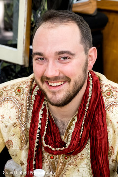 Groom ready for the ceremony Groom ready for the ceremony